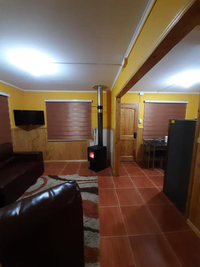 Willa Cabana Cavernas Austral Puerto Sanchez Zewnętrze zdjęcie