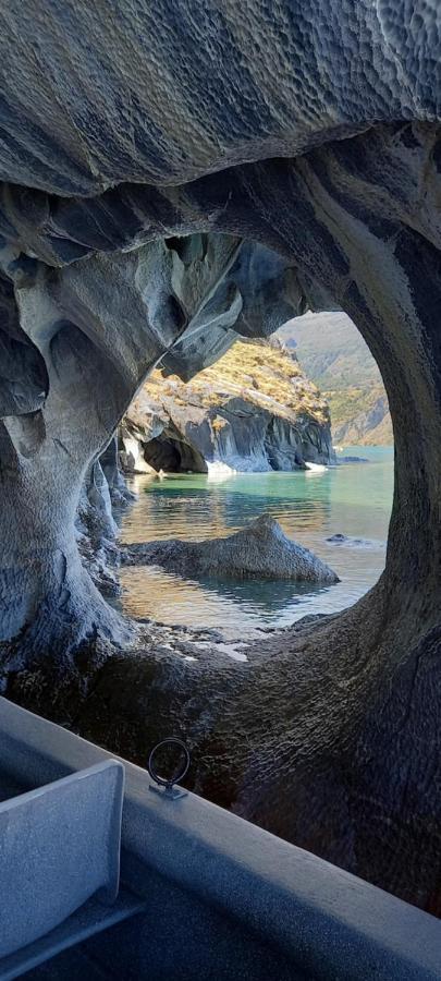Willa Cabana Cavernas Austral Puerto Sanchez Zewnętrze zdjęcie